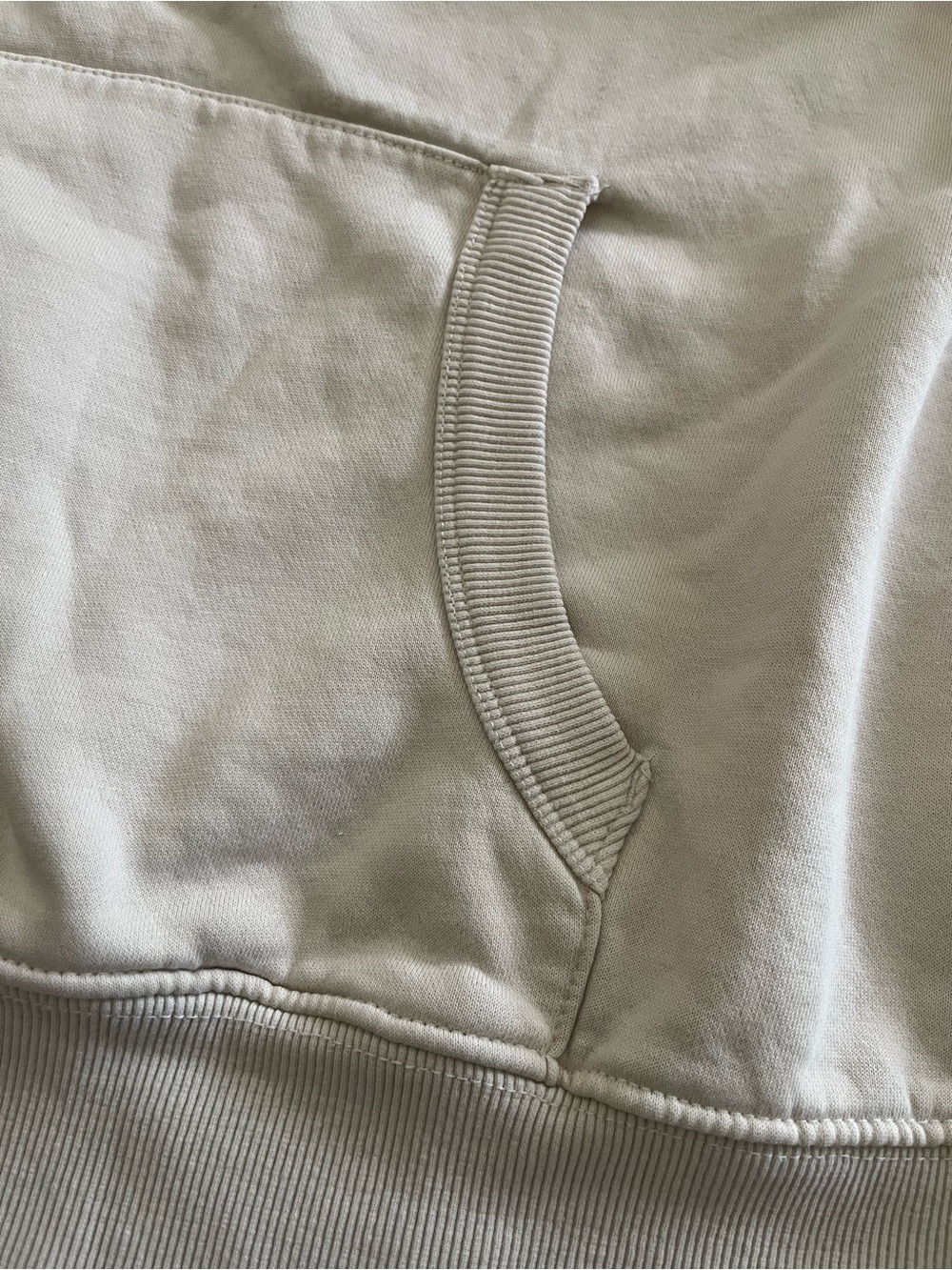 Taylor Swift Cream Pullover Hoodie with Black Logo Large - Picture 3 of 8